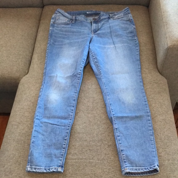 Old navy rockstar high rise skinny jeans size 14 - Picture 2 of 5